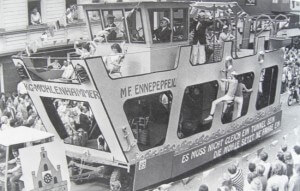 1981 – Es muß nicht gleich ein Tunnel sein – Mühlenhämmer setzt ´ne Fähre ein