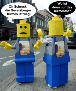 Brückenfest der Kirmesgruppe Mühlenhämmer