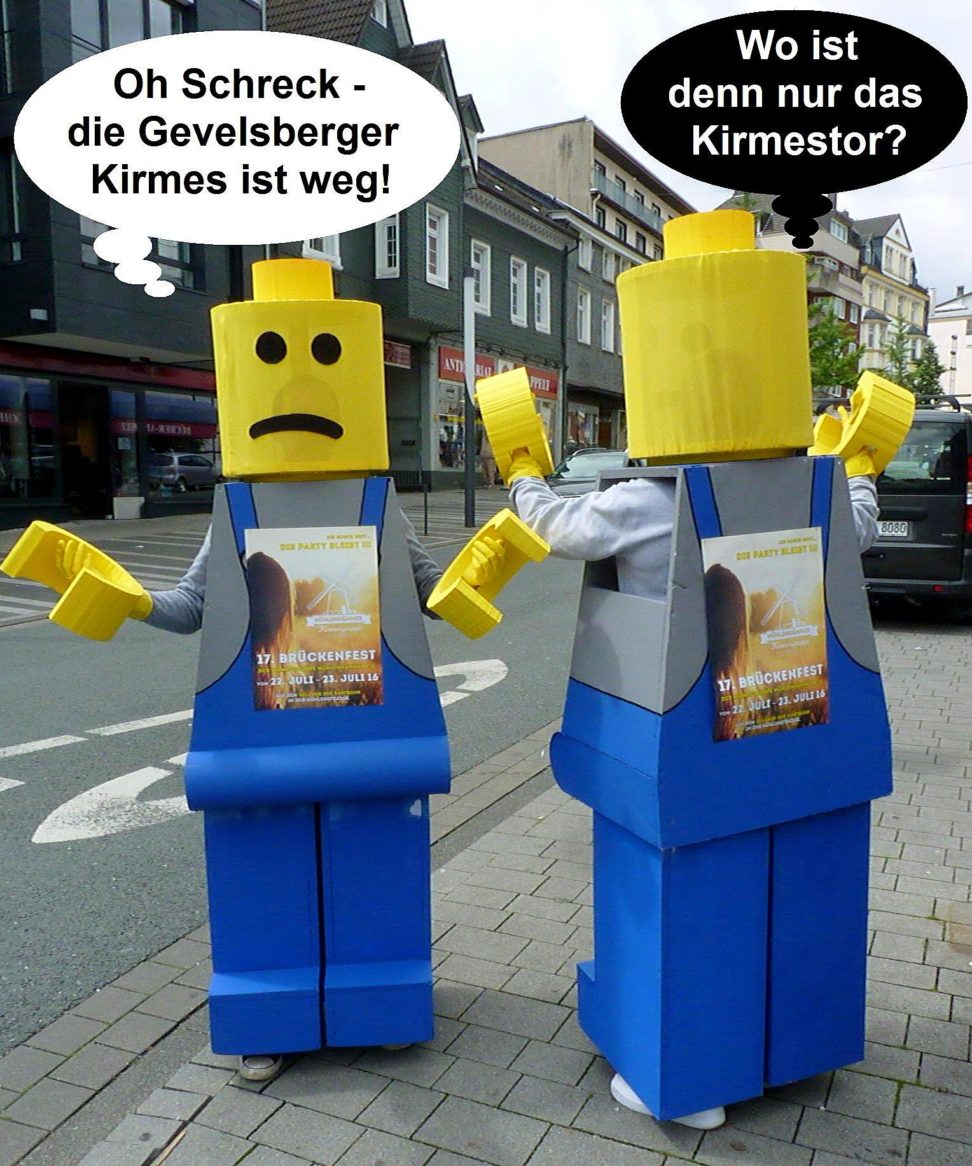 Brückenfest der Kirmesgruppe Mühlenhämmer