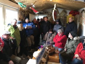 Versammlung im Winterwunderland