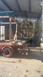 Wagenbau nimmt Formen an